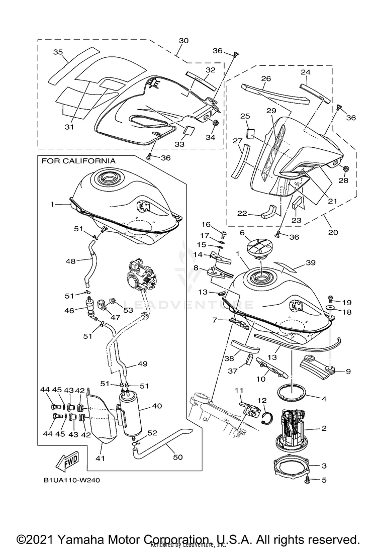 Fuel Tank Schematic