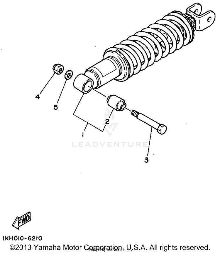 Rear Suspension Schematic