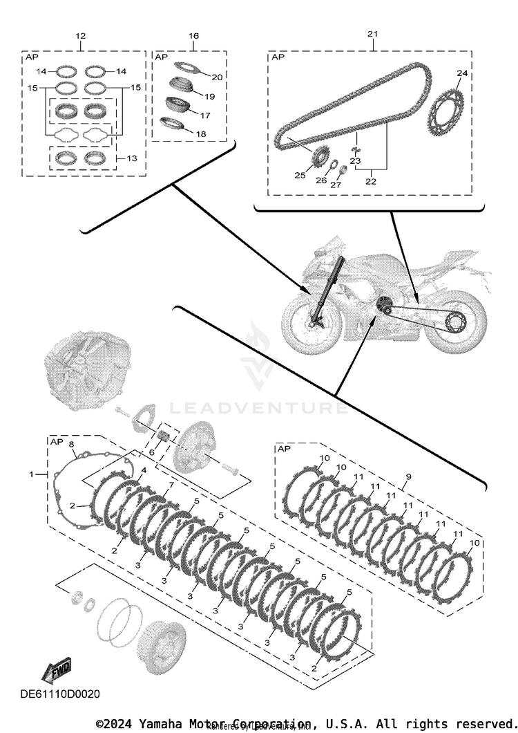 2 Maintenance Parts Kit Schematic
