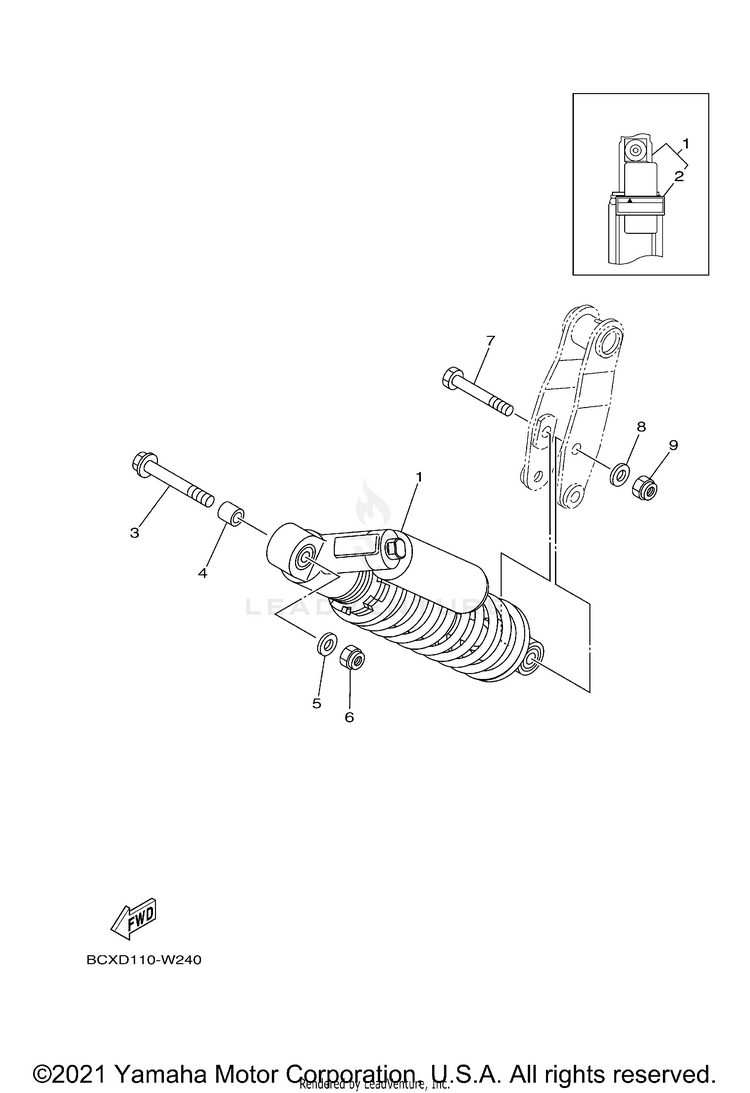 Rear Suspension Schematic