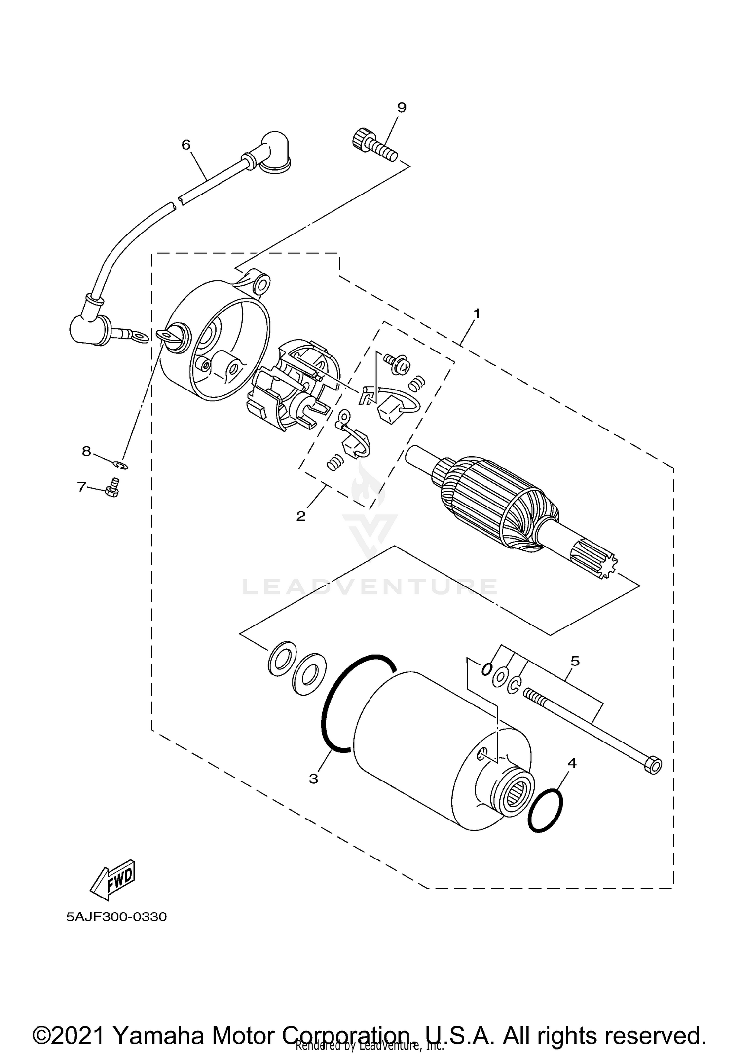 STARTING MOTOR