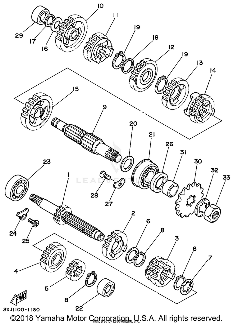 Transmission Schematic