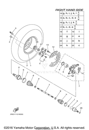 Front Wheel 2 Schematic