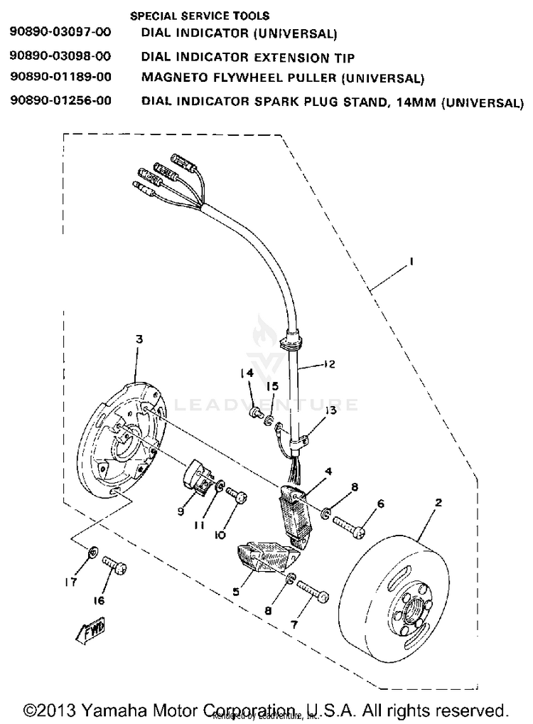 C - D - I Magneto Schematic