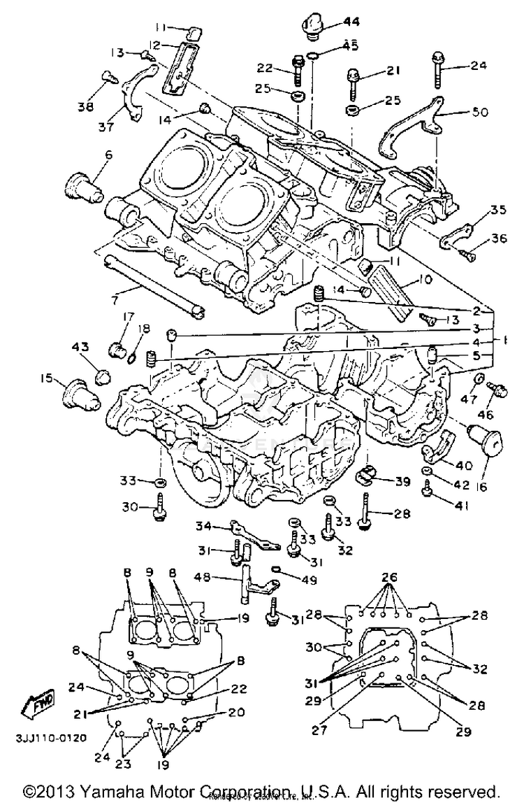 Crankcase Schematic