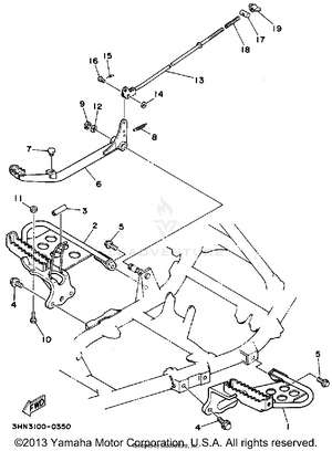 Stand-footrest Schematic