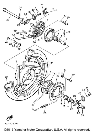 Rear Wheel Schematic