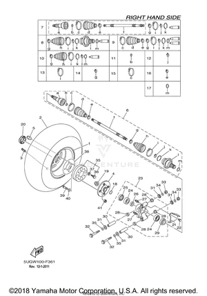Rear Wheel 2 Schematic