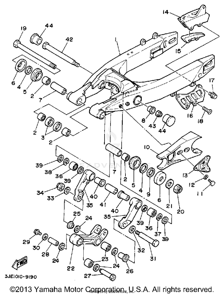 Swing Arm Schematic
