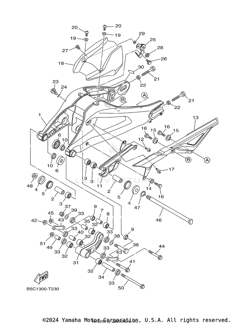 Rear Arm Schematic
