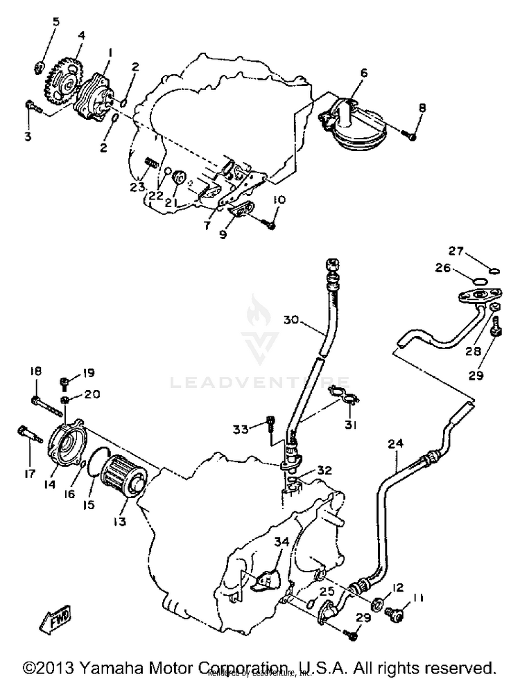 Oil Pump Schematic