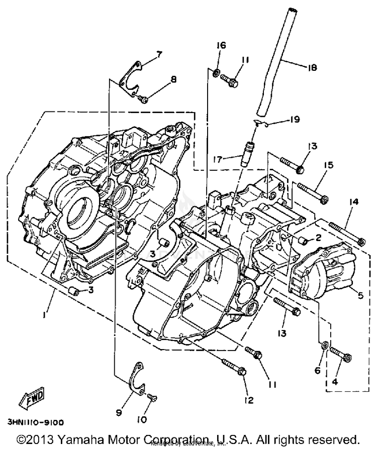 Crankcase Schematic