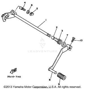 Shift Shaft Schematic