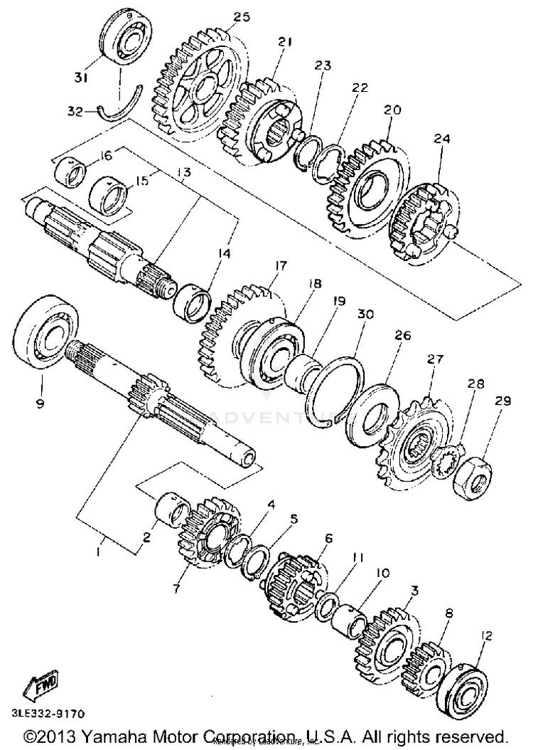 Transmission Schematic