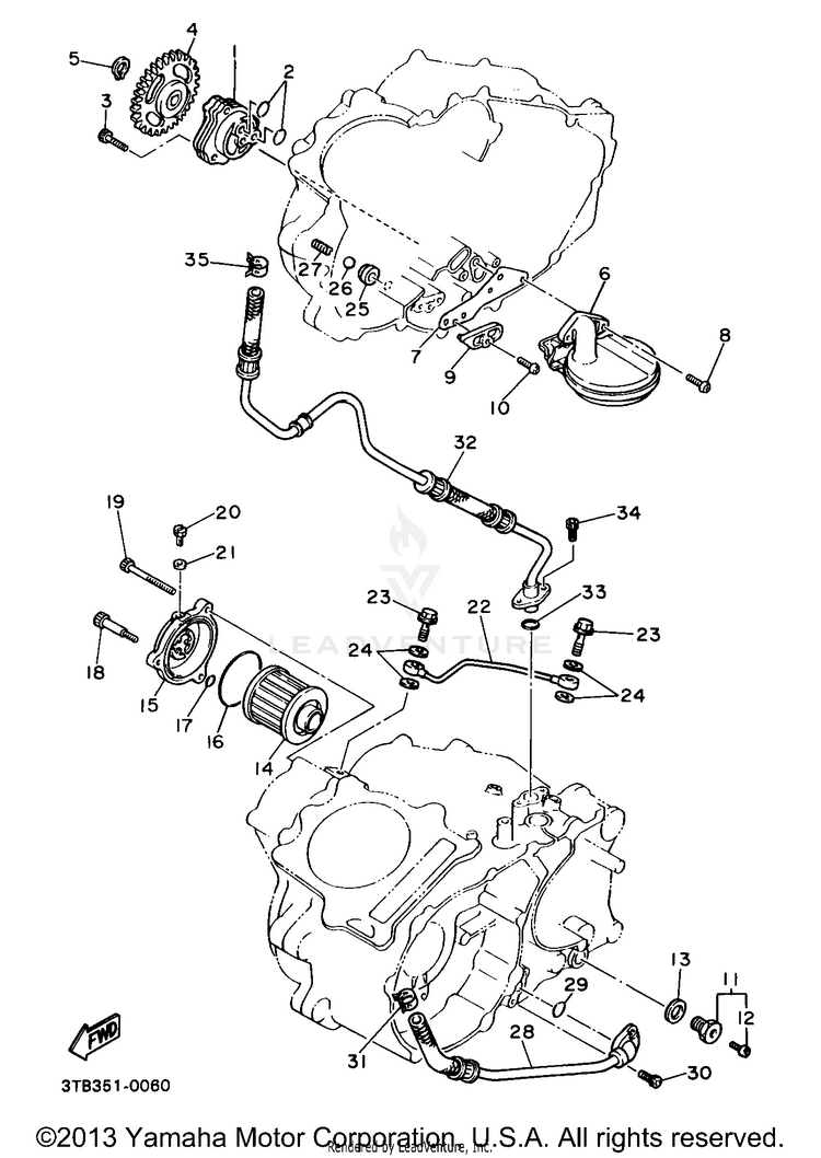 Oil Pump Schematic