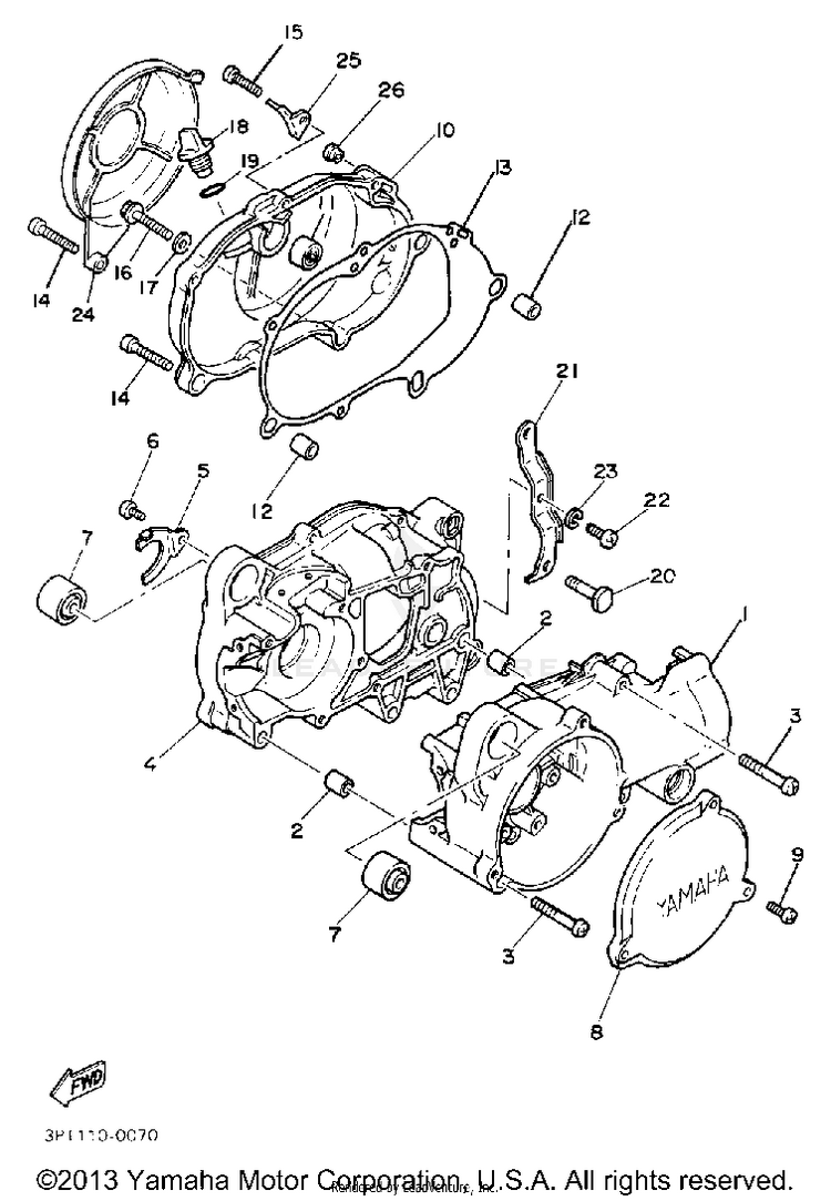 Crankcase Schematic