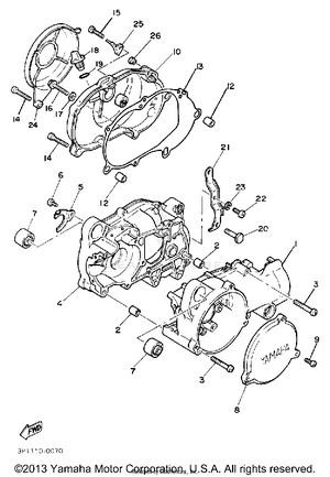 Crankcase Schematic
