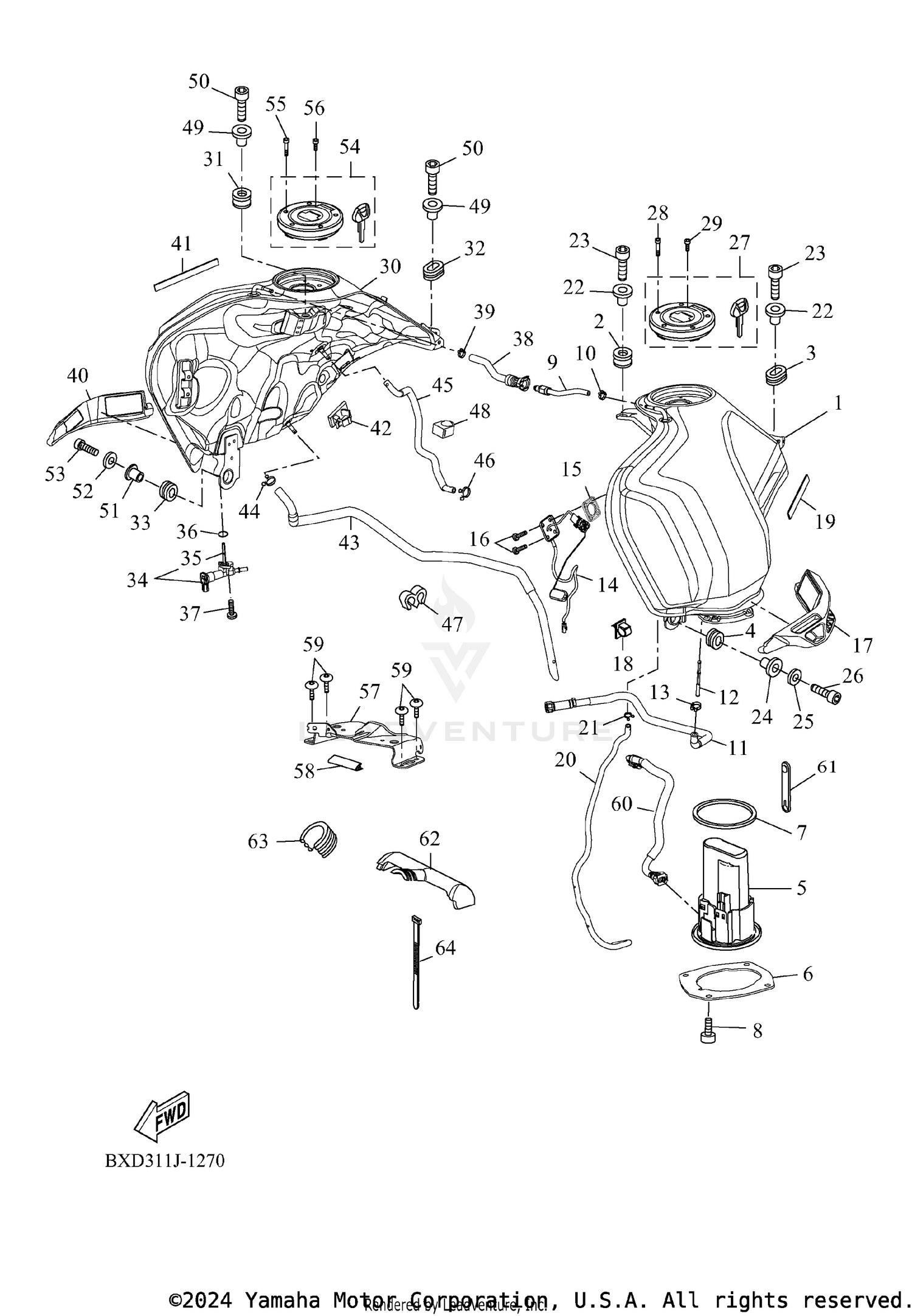 Assembly diagram