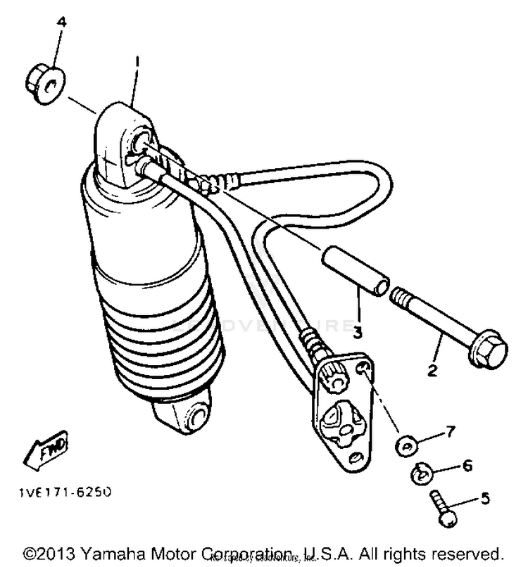 Rear Shocks Schematic