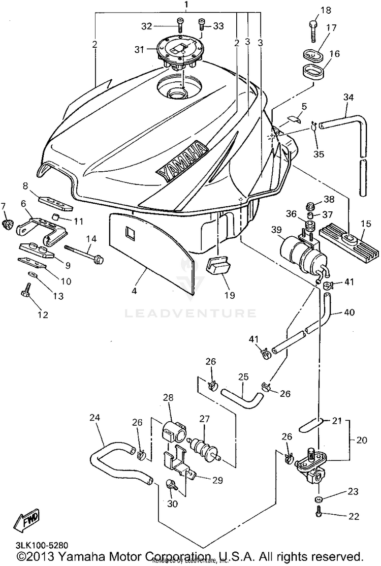 Fuel Tank Schematic
