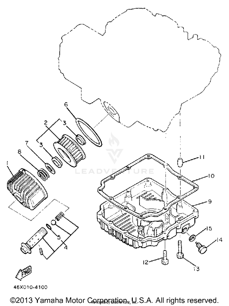 Oil Filter Schematic