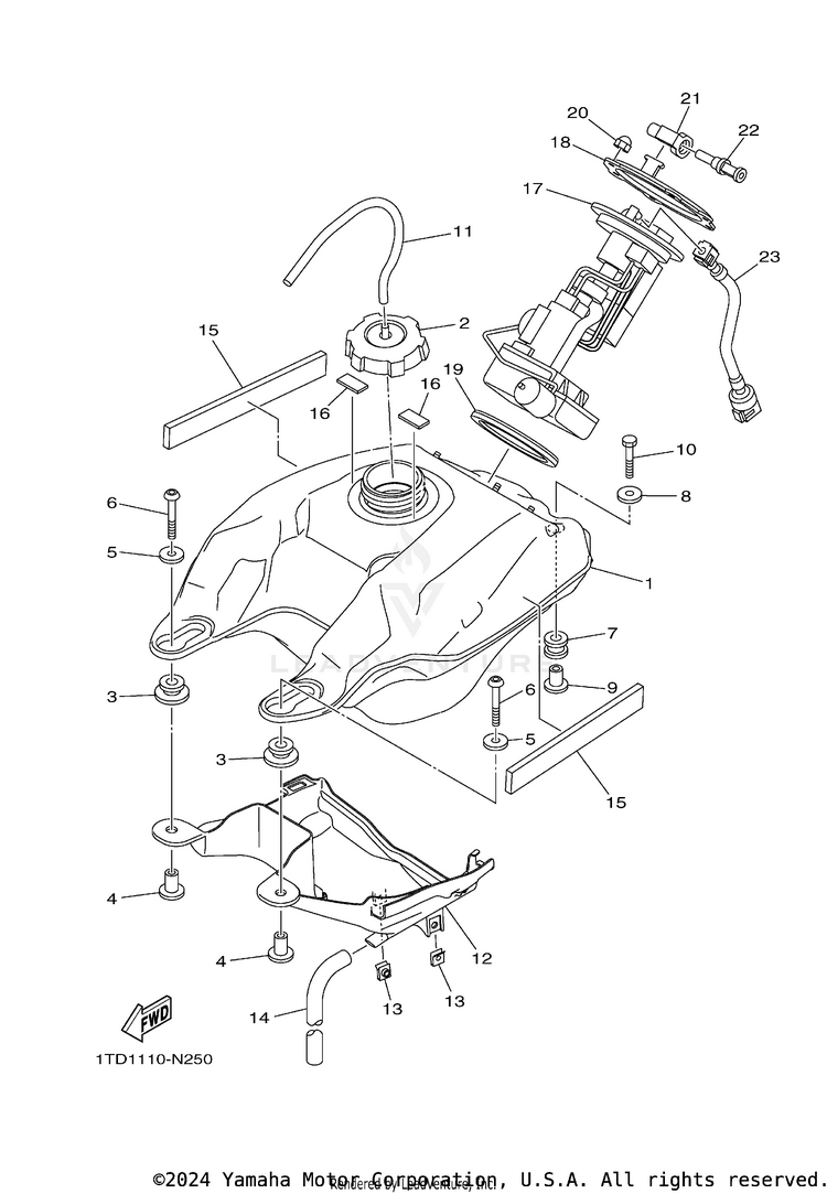 Fuel Tank Schematic