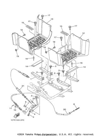 Stand Footrest Schematic