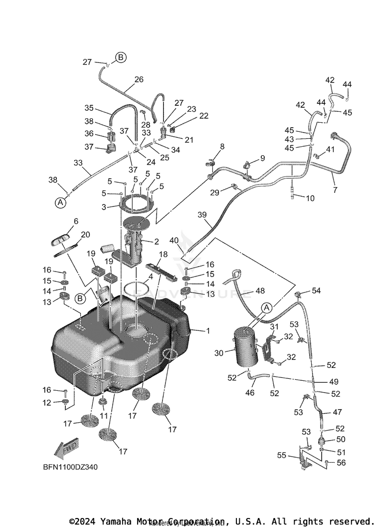 Fuel Tank Schematic