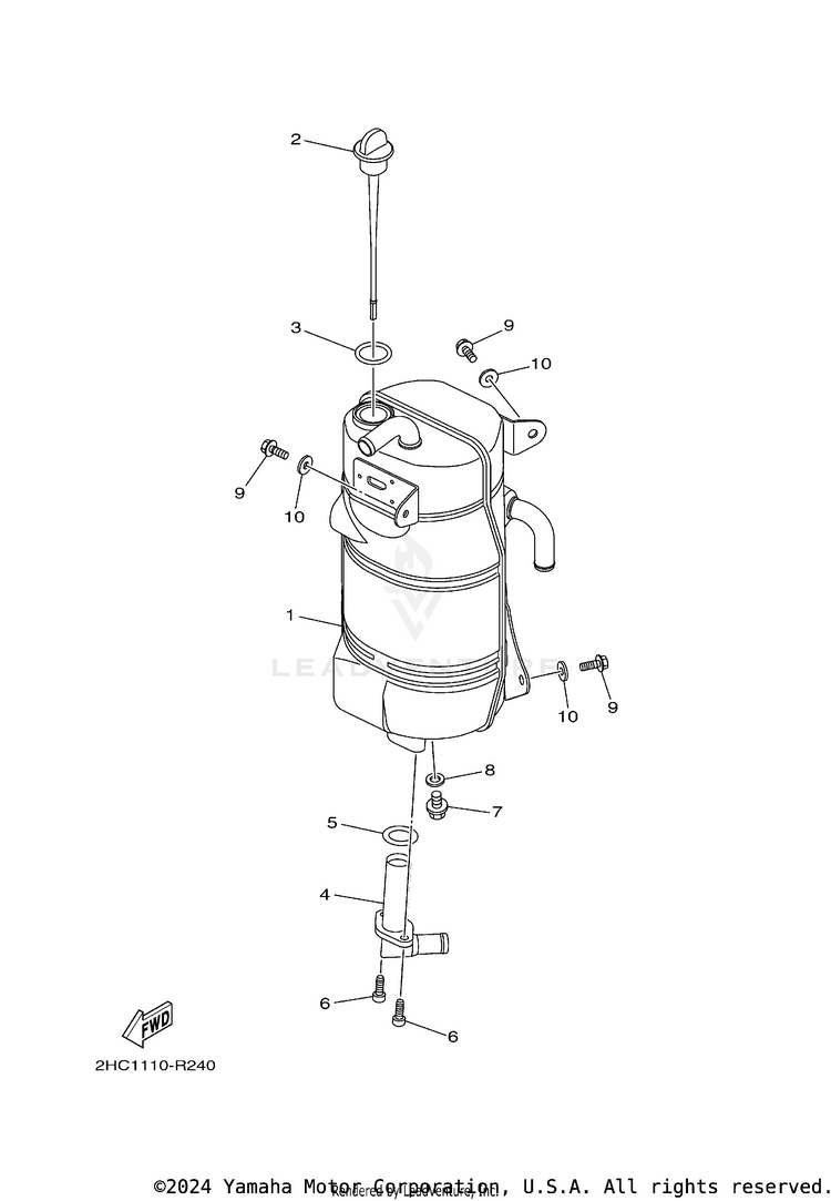 Oil Tank Schematic