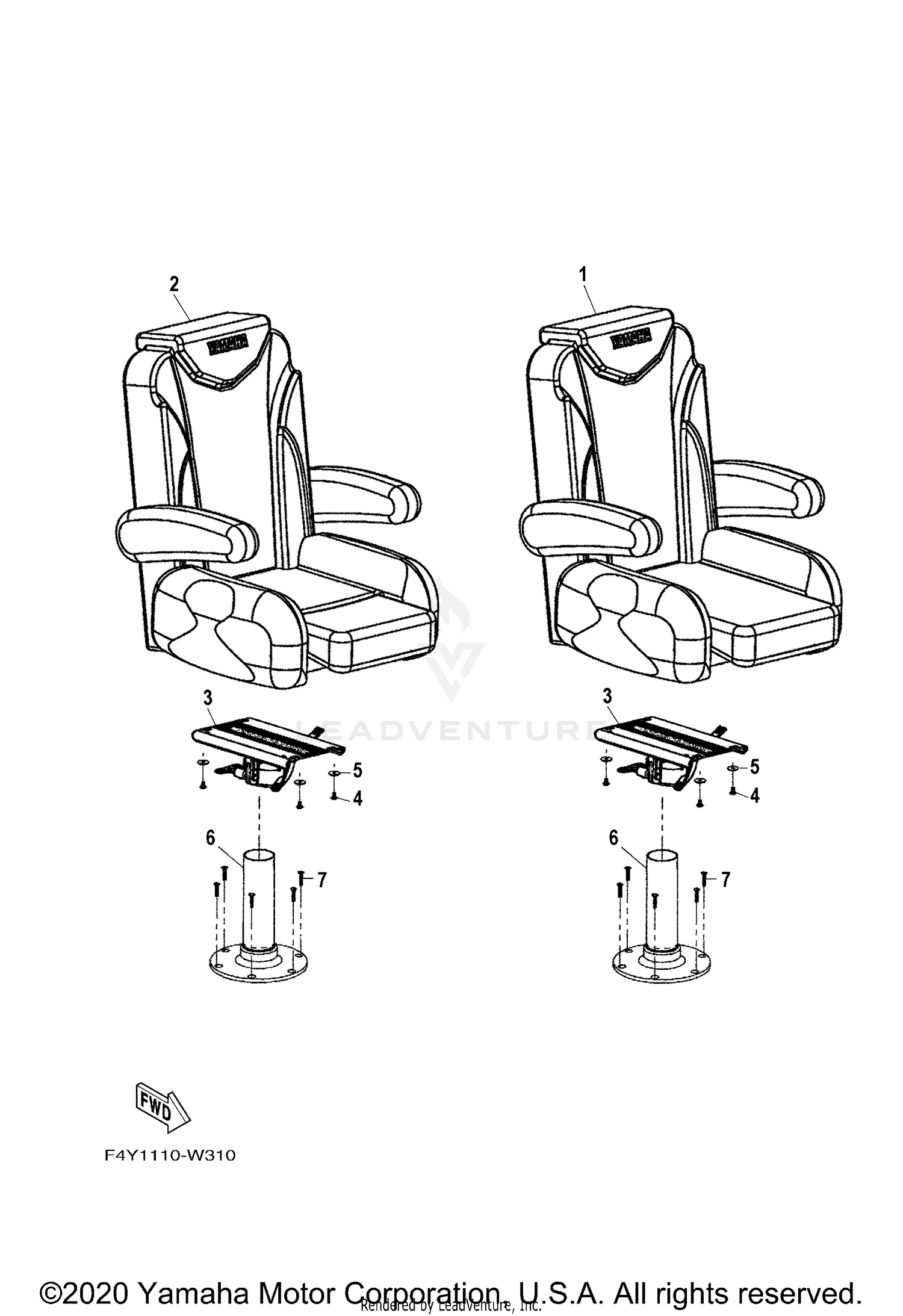 SWIVEL SEAT
