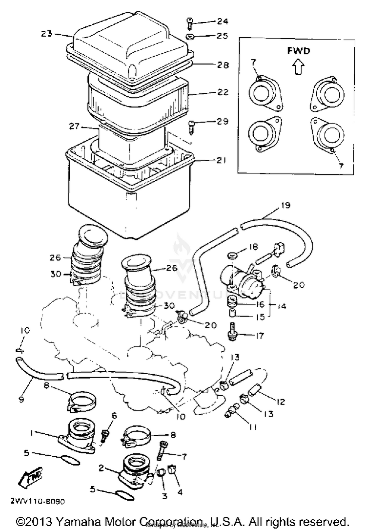 Air Filter Schematic