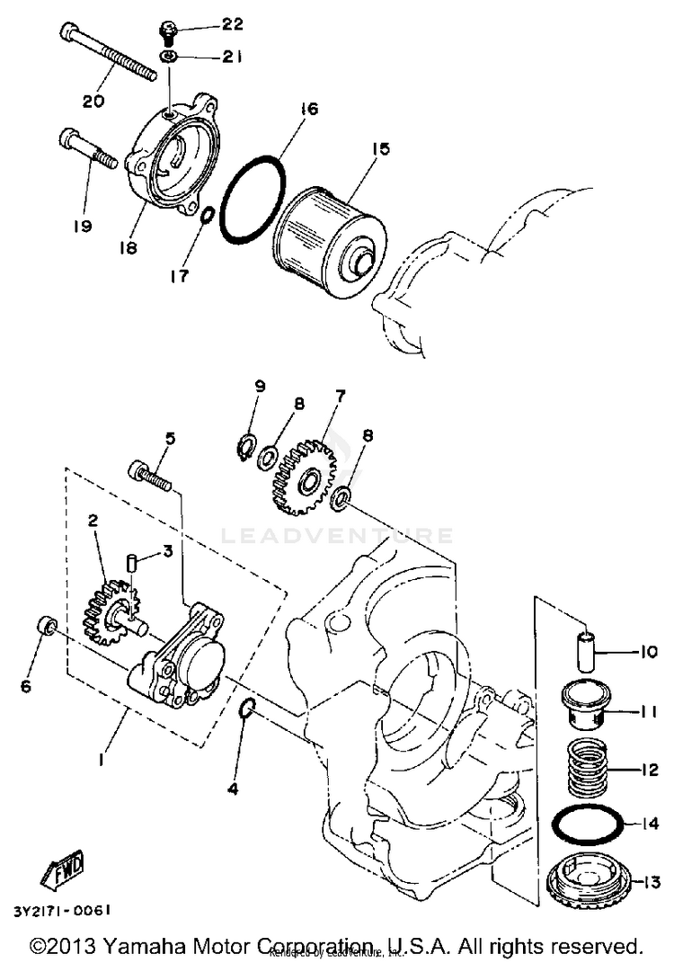 Oil Pump Schematic