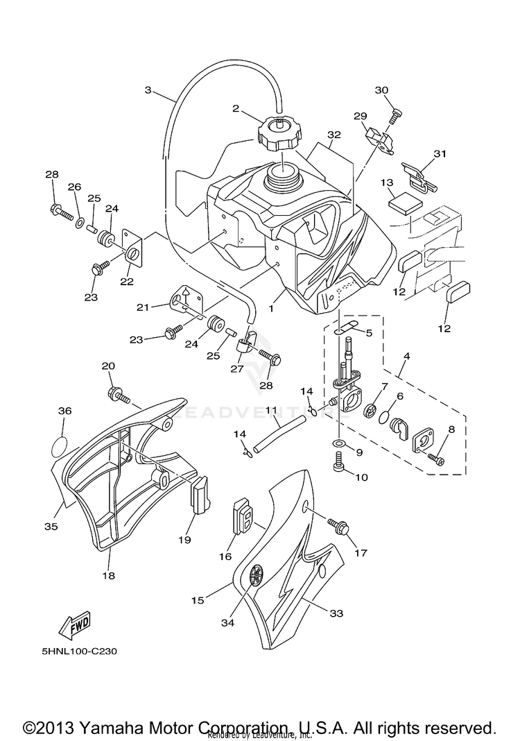 Fuel Tank Schematic
