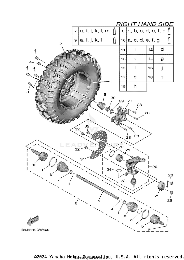 Front Wheel 2 Schematic