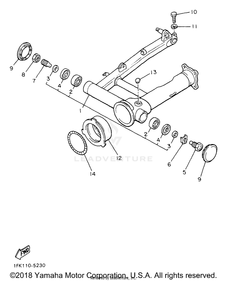 Rear Arm Schematic