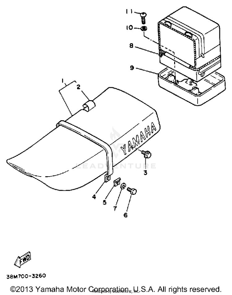 Seat Schematic
