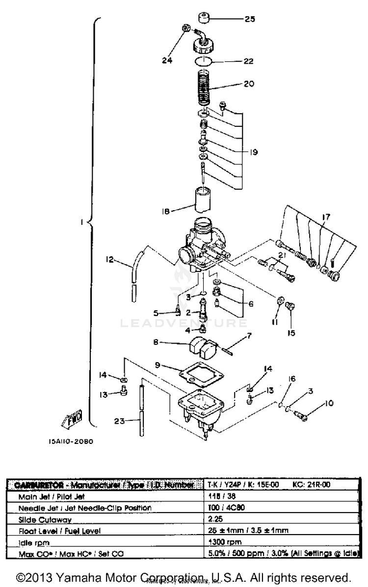 Carburetor Schematic