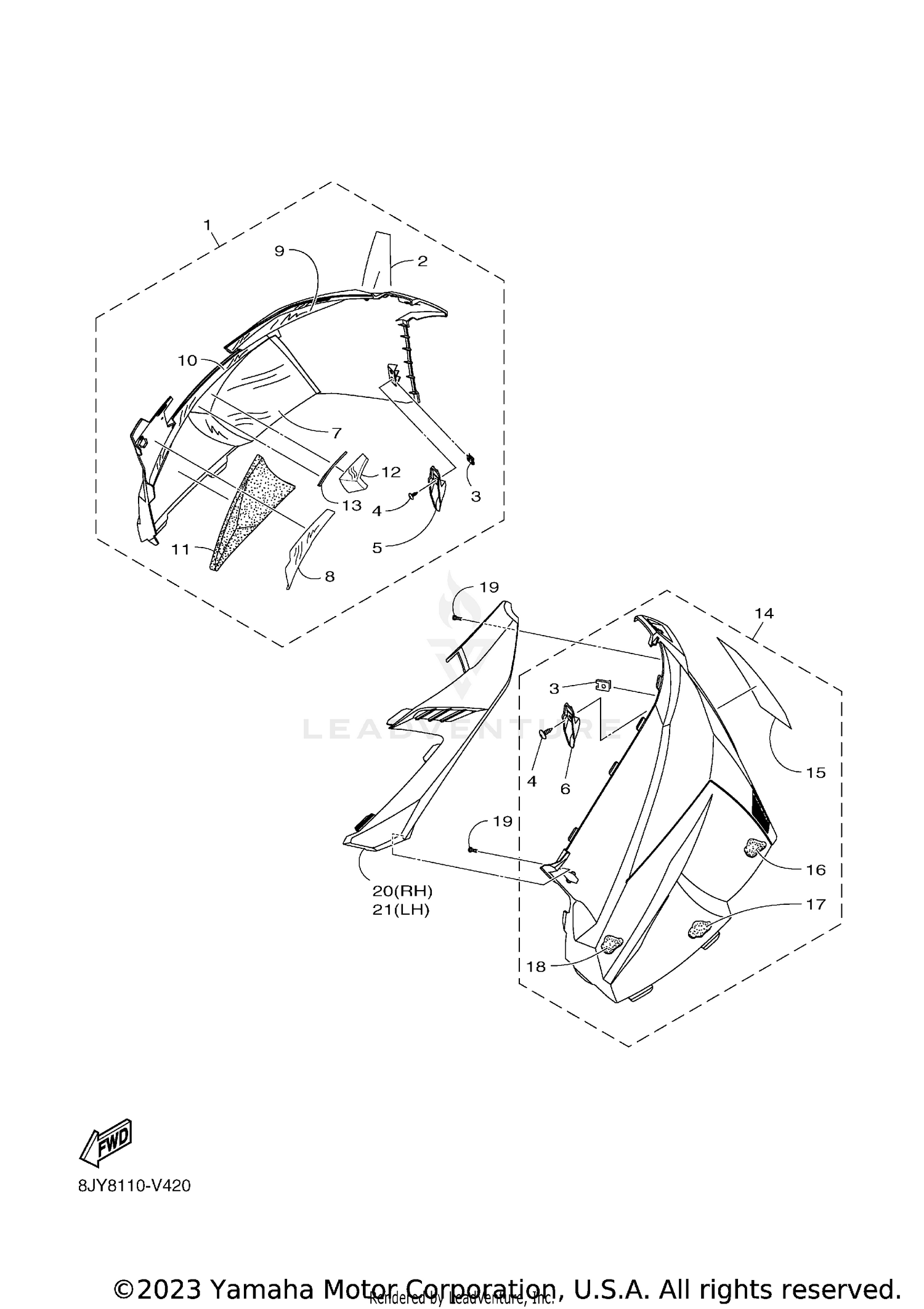 Assembly diagram