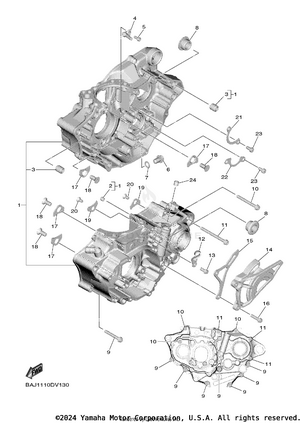 Crankcase Schematic