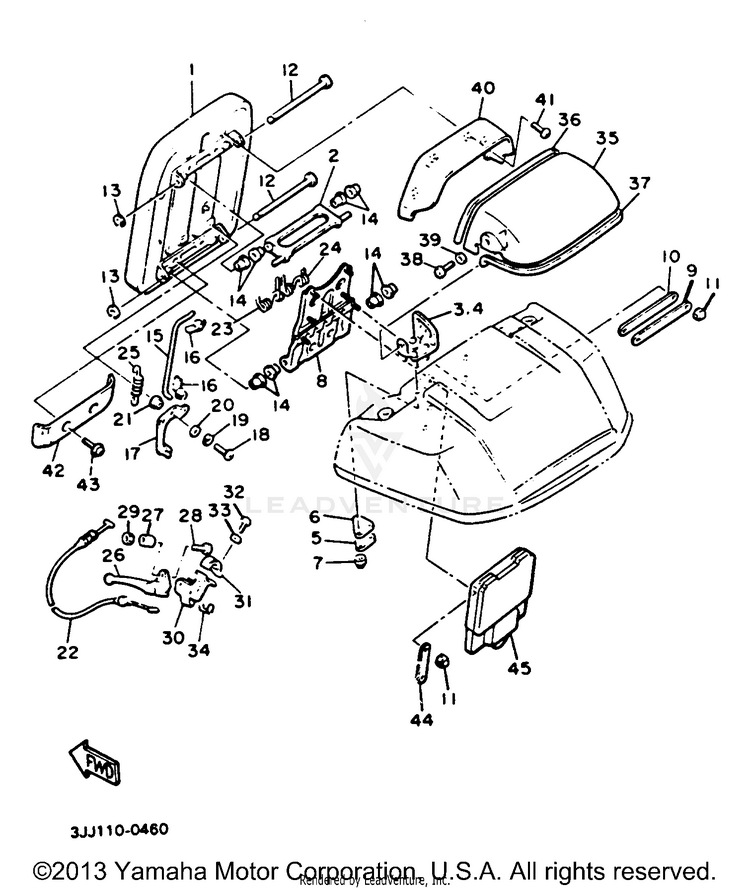 Back Rest Schematic