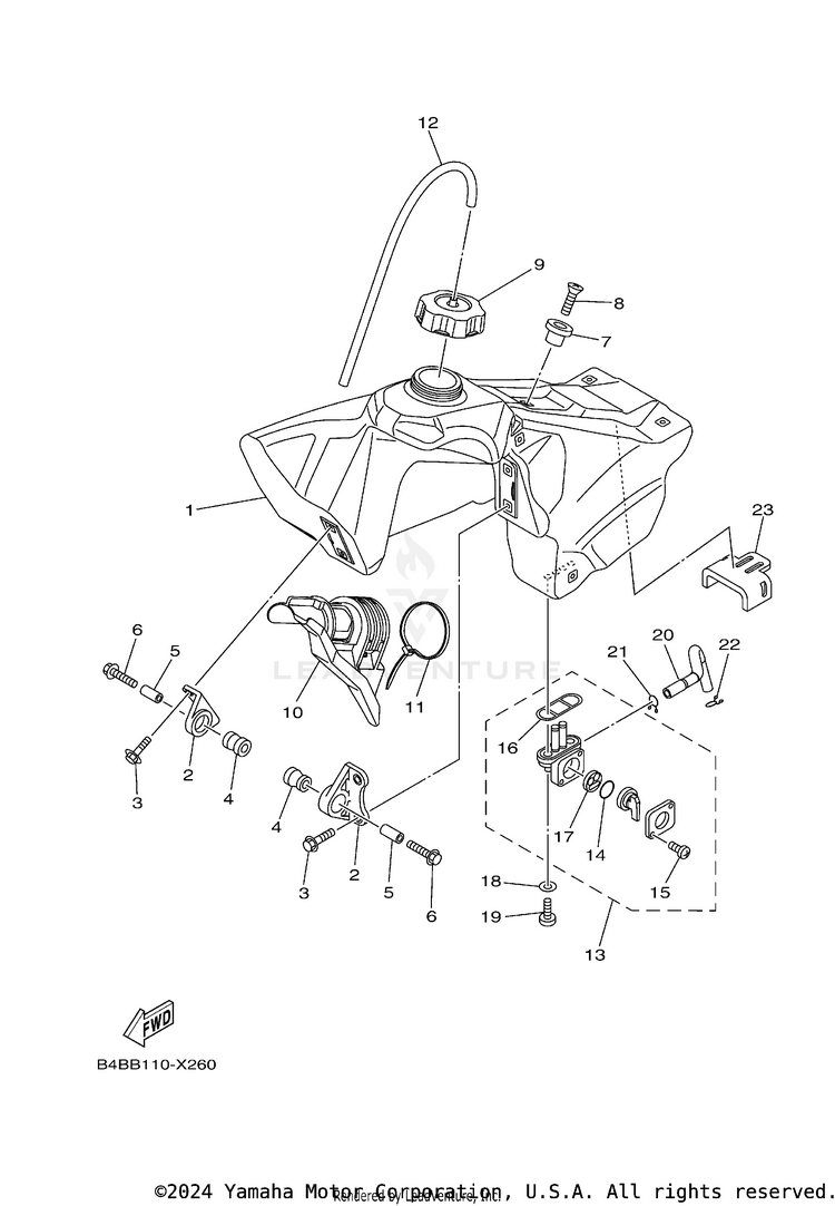 Fuel Tank Schematic