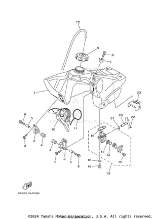 Fuel Tank Schematic