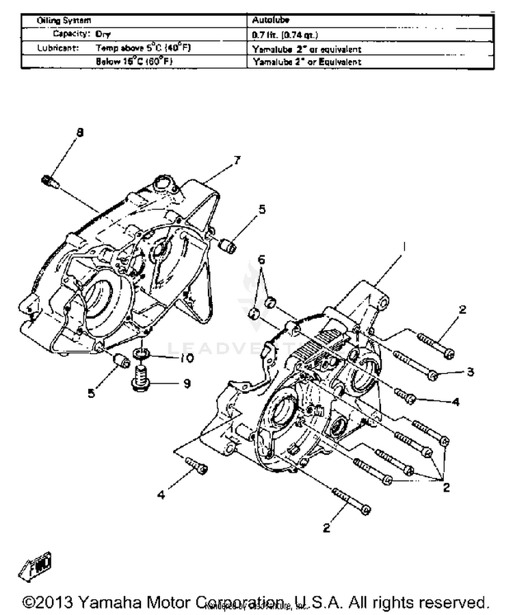 Crankcase Gt80g Schematic