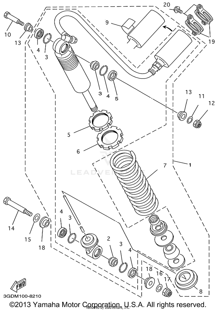 Rear Suspension Schematic