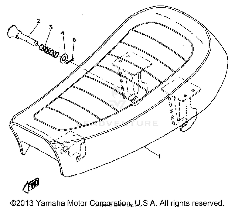 Seat JT1 - 1971 Schematic