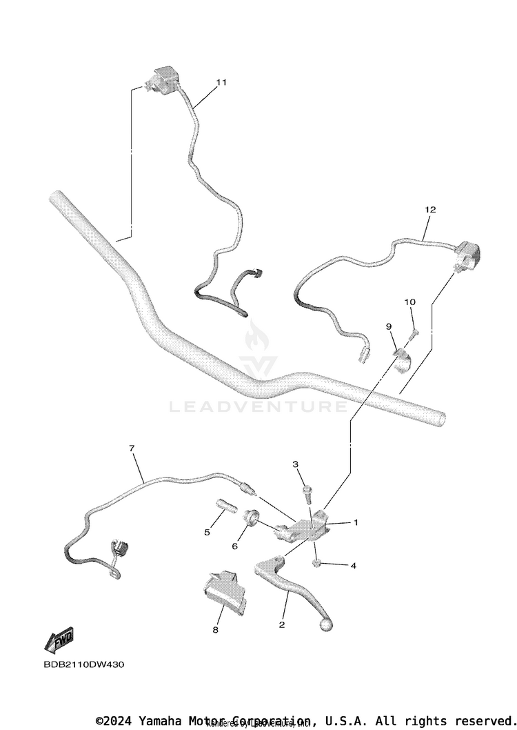Handle Switch & Lever Schematic