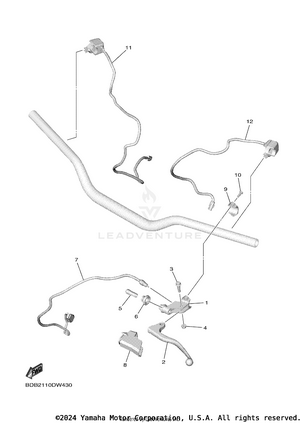 Handle Switch Lever Schematic