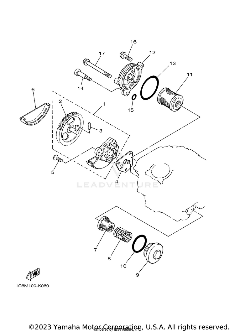 Oil Pump Schematic