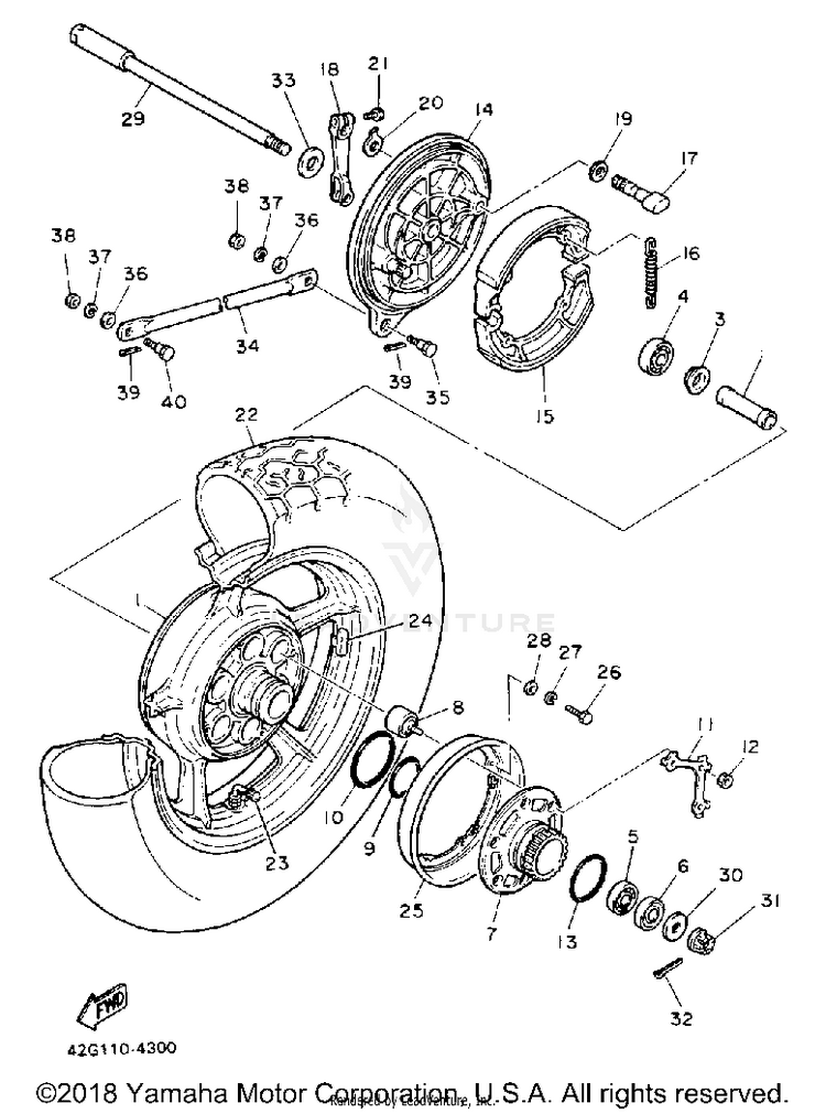 Rear Wheel Schematic