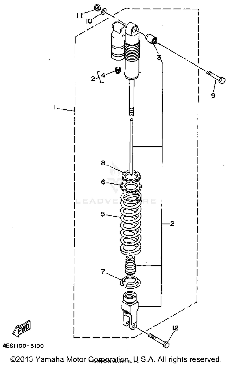 Rear Suspension Schematic
